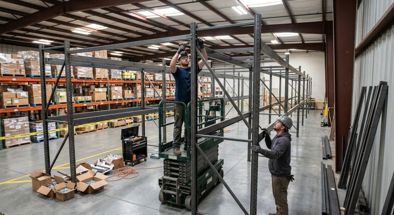 Overhead Shelving Installation in Raleigh, NC